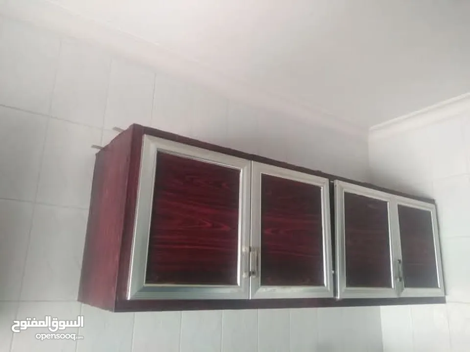 خزانة مطبخ واحدة المنيوم اربع ابواب