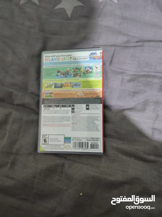 لعبة نينتندو سويتش animal crossing new horizonsنينتندو سويتش مع كينترولار
