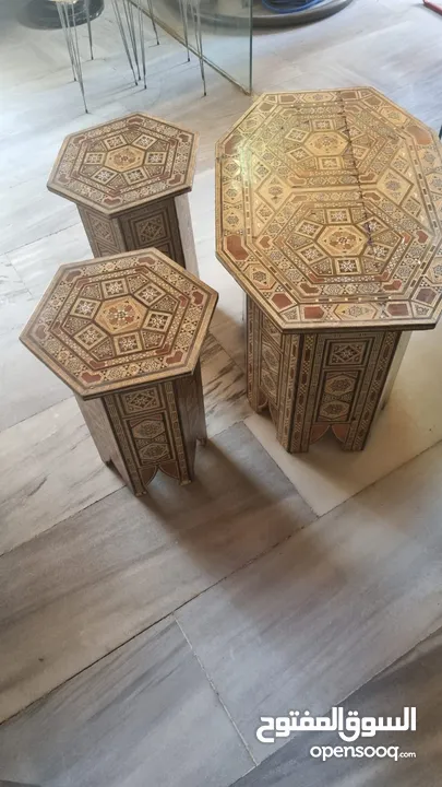 طقم طاولات ارابيسك