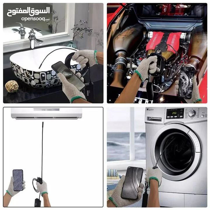 كيبل كاميرا سلك مشاهده من هلال موبايل او لابتوب و حفظ الصور و الفديوهات عند الرغبه مع اضاءه فلاش