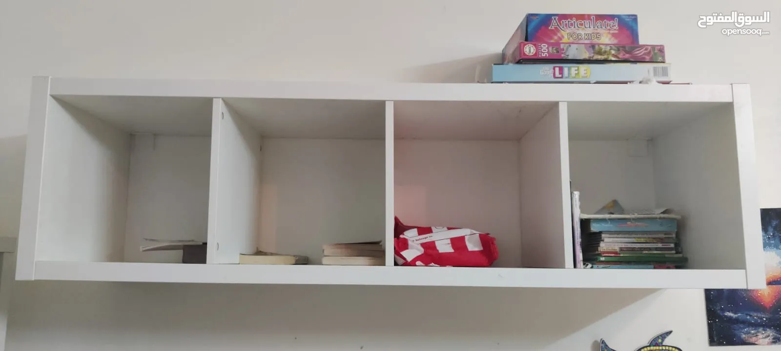 2 IKEA bookshelves