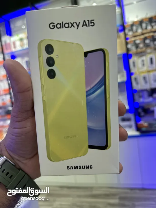 Samsung Galaxy A15 (128GB / 4GB) Ram 4G – Yellow
