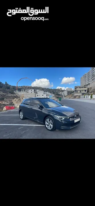 Golf Mk8 بويه شركة عداد 30 بحاله الشركة فلللللللل مسكرررر  مع بانوراما  1500 اوتوماتيك