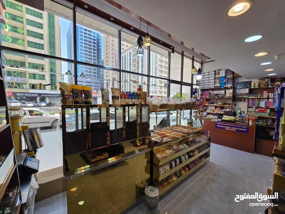 سوبر ماركت جاهز للبيع بسبب السفر