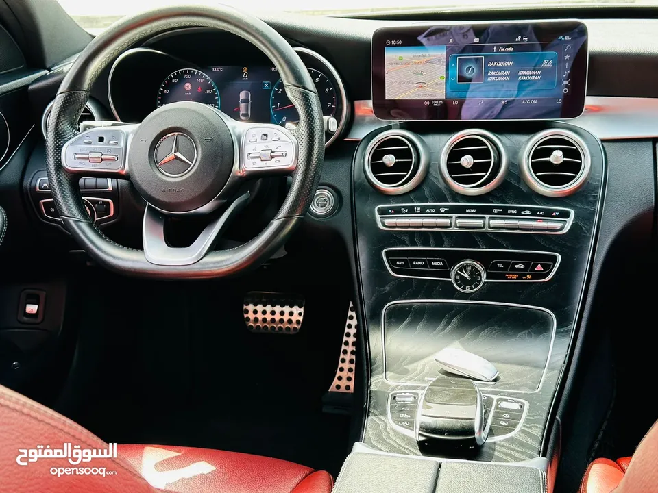 MERCEDES C200 MODEL 2019 Gcc FUll option