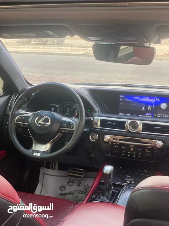 لكزس GS350 F نظيف جدا البيع او التمويل 7 سنوات