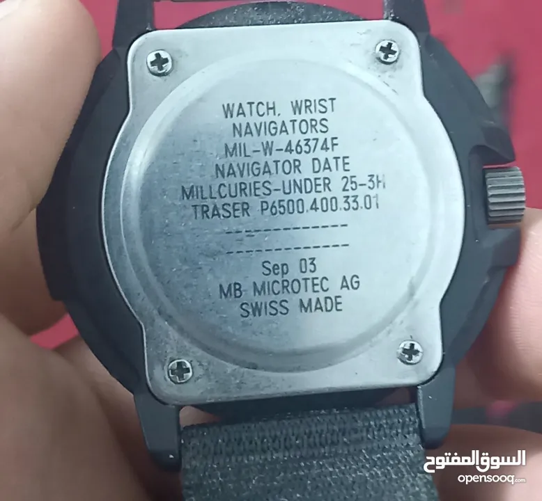 ساعة TRASER  طراز P6500.400.33.01 صناعة سويسرية نظام ميكانيكا / فئة الكوارتز إضاءة ذاتية ليلية