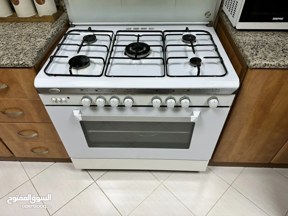 فرن غاز gas cooker and oven