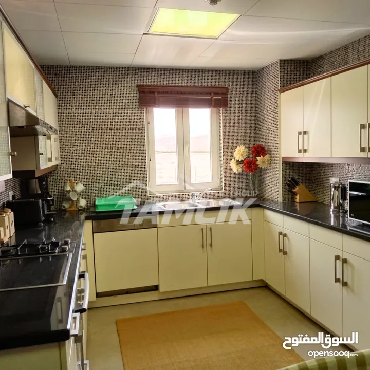 Furnished Apartment for Rent in Muscat Hills  REF 119GB