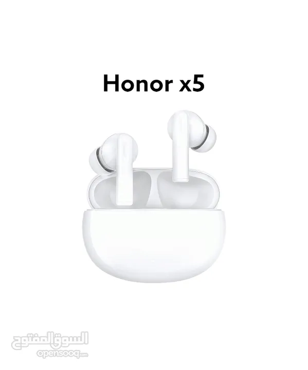Honor x5 Earbuds هونر 35Hours Long Battery Active Noise Cancellation