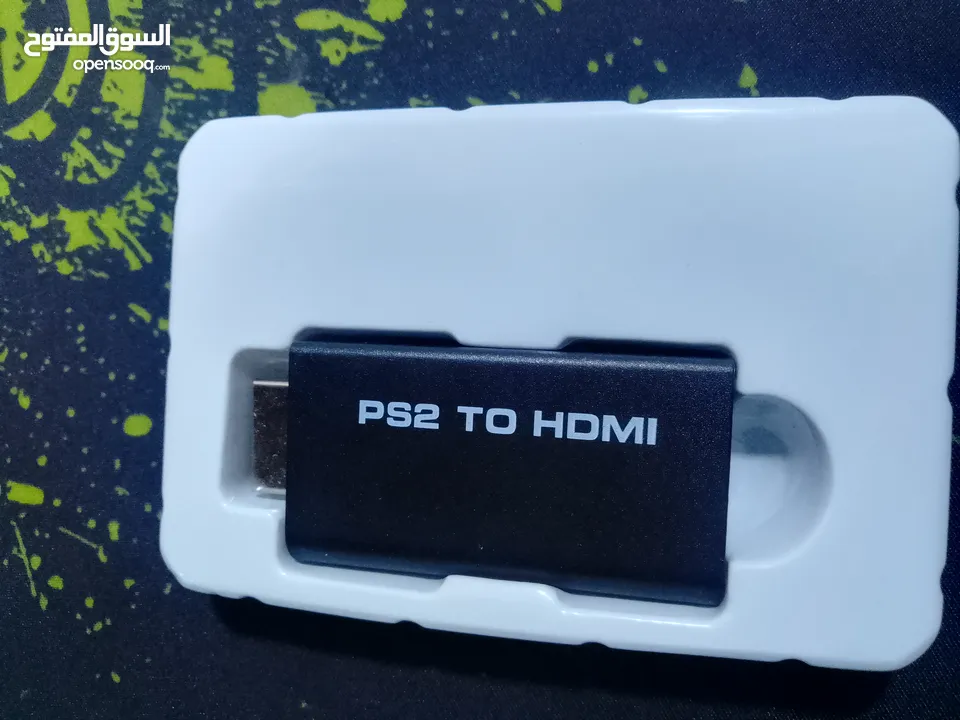 تحويلة بلايستشين 2 ل HDMI، جديدة بس الكرتونة مفتوحة مش مستخدمة ابدا.