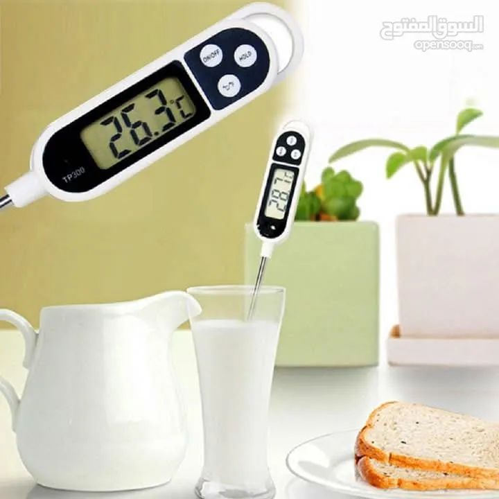 ميزان حرارة طعام مقياس درجه الحراره الطعام Thermometer ميزان قياس درجة حراره السوائل و الاطعمه