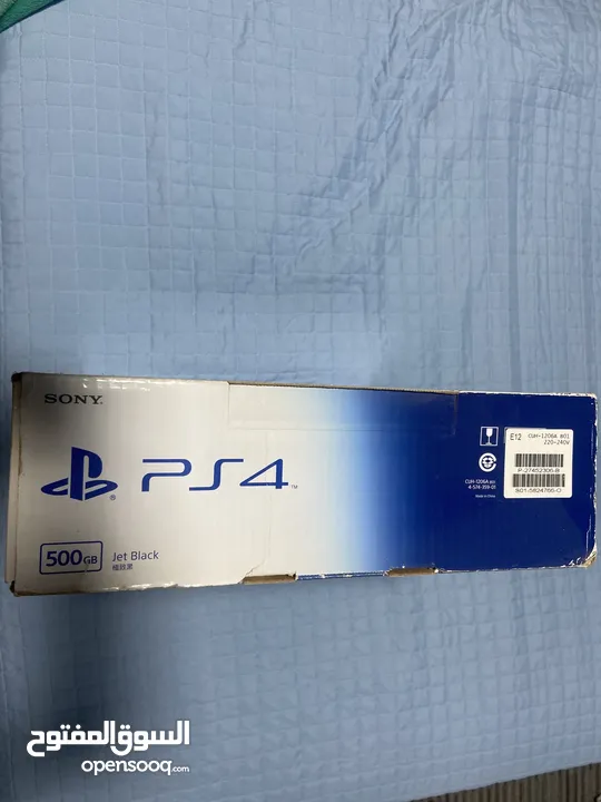 بلايستيشن 4 500 جيجا مستعمل ولا نقرة نظيف جدا شبه جديد