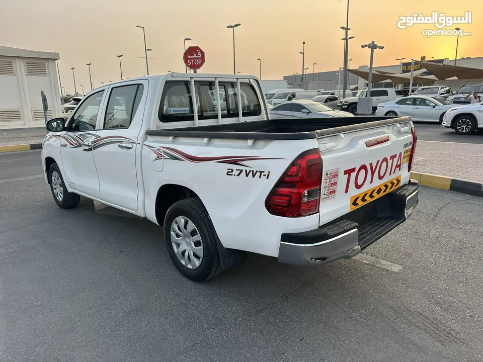 تويوتا هايلكس دبل كبينه فل تمتك موديل 2022