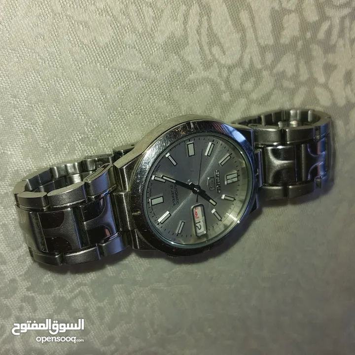 ساعة seiko 5 اصليه مستعمل