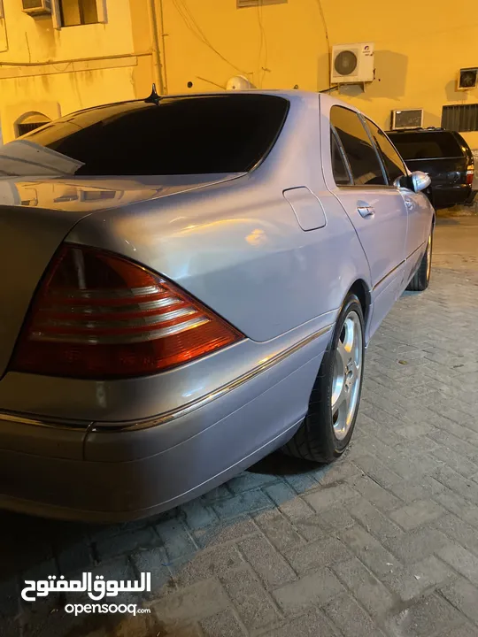 مرسيدس S500 موديل 2003 للبدل فقط