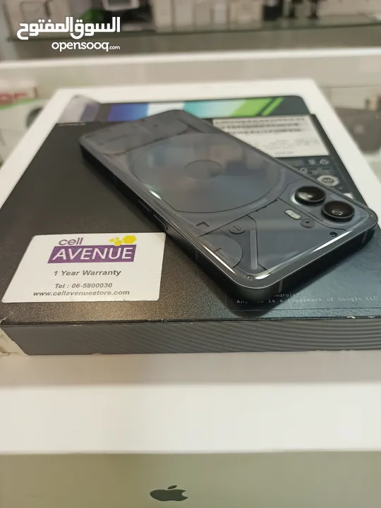 nothing phone 2 كفالة الوكيل بالاردن بحالة الجديد