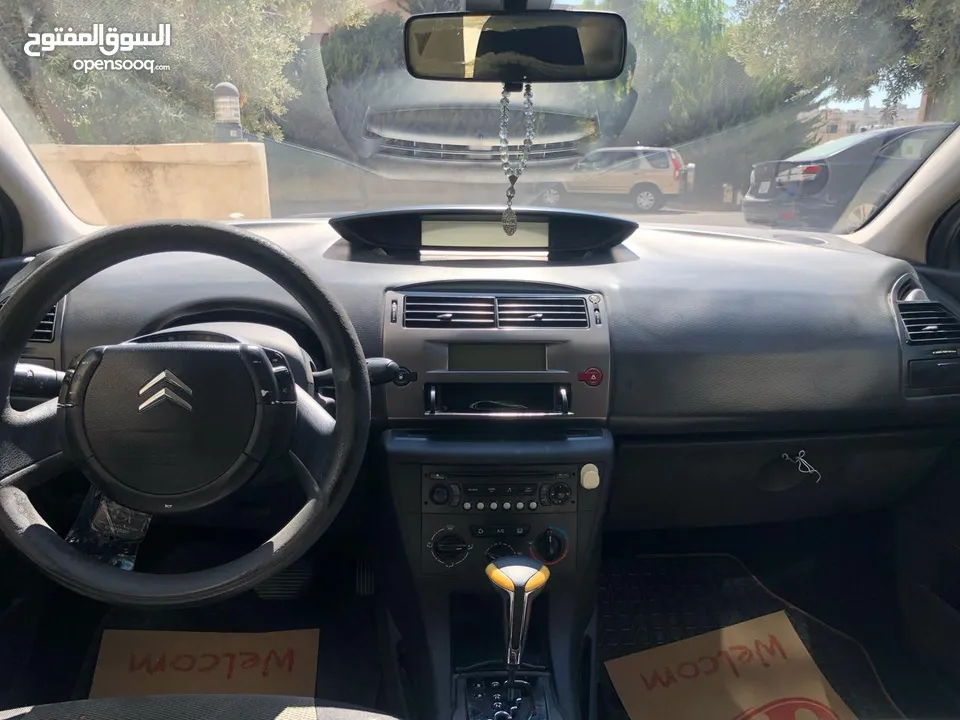 ستروين موديل C4 2011 للبيع بسبب السفر بسعر مغري كاش فقط ماتور 1600 cc لون فيراني الفحص مرفق في الصور