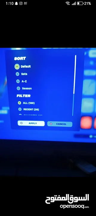 حساب فورتنايت +208. سكنات للبيع ضروري الوصف