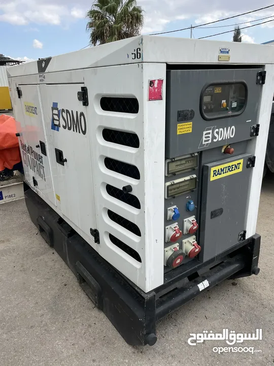 مولد كهرباء 72 KVA سوبرسايلنت  للبيع