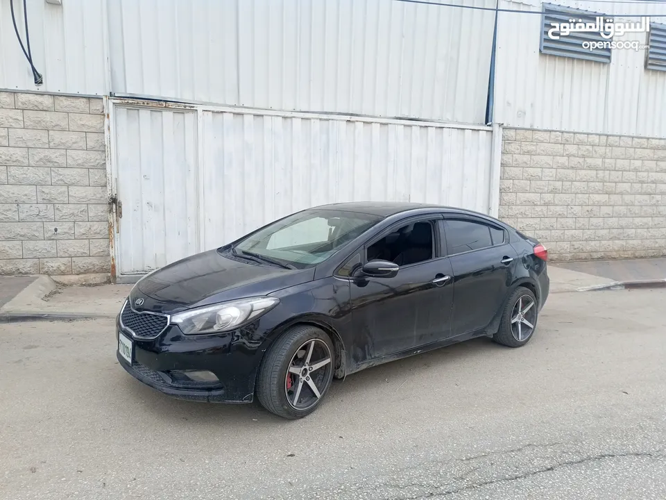 كيا سيراتو 2015 فل فتحه بنزين بسعر حرق 39500 ألف نقدا البدل وارد