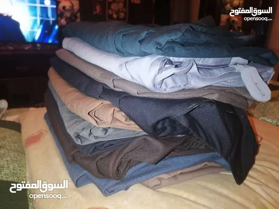 بلاطين قماش انجليزي  بلبسو لوزن  من 110  ل 125 كيلو  العدد: 10  الوان مشكلة متعددة غوامق فواتح  البي