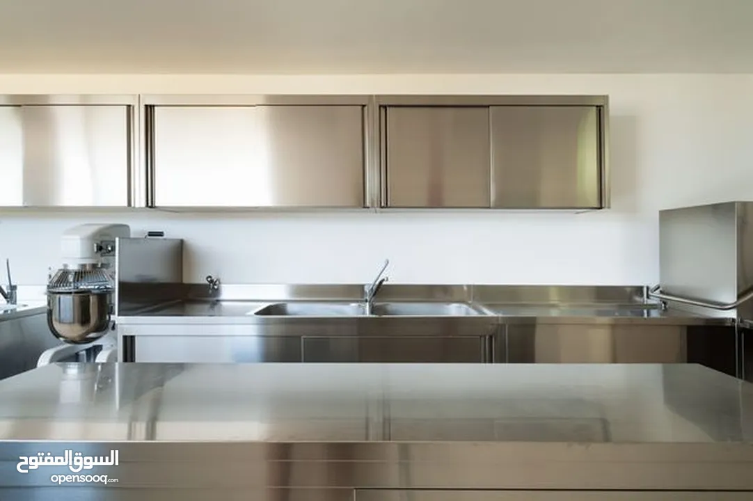 Stainless steel commercial kitchen equipment & exhaust Duct