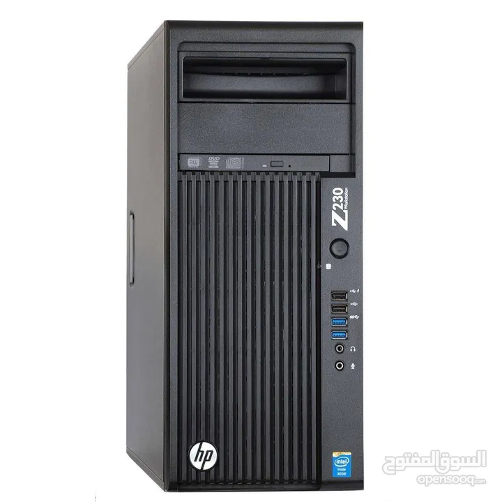 كيس جديد HP Z230 أصلي + رامات 32 قيقا + كرت G6  GTX 1660