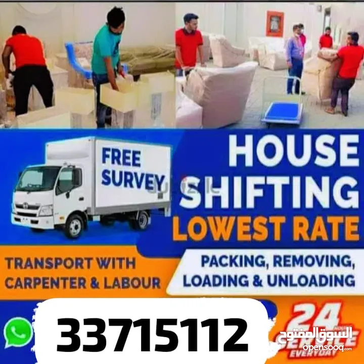 over all building maintenance work and house moving