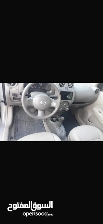 نيسان صني موديل 2012 لون سلفر فحص كامل جمرك لم تعمل سياحي بحاله ممتازه