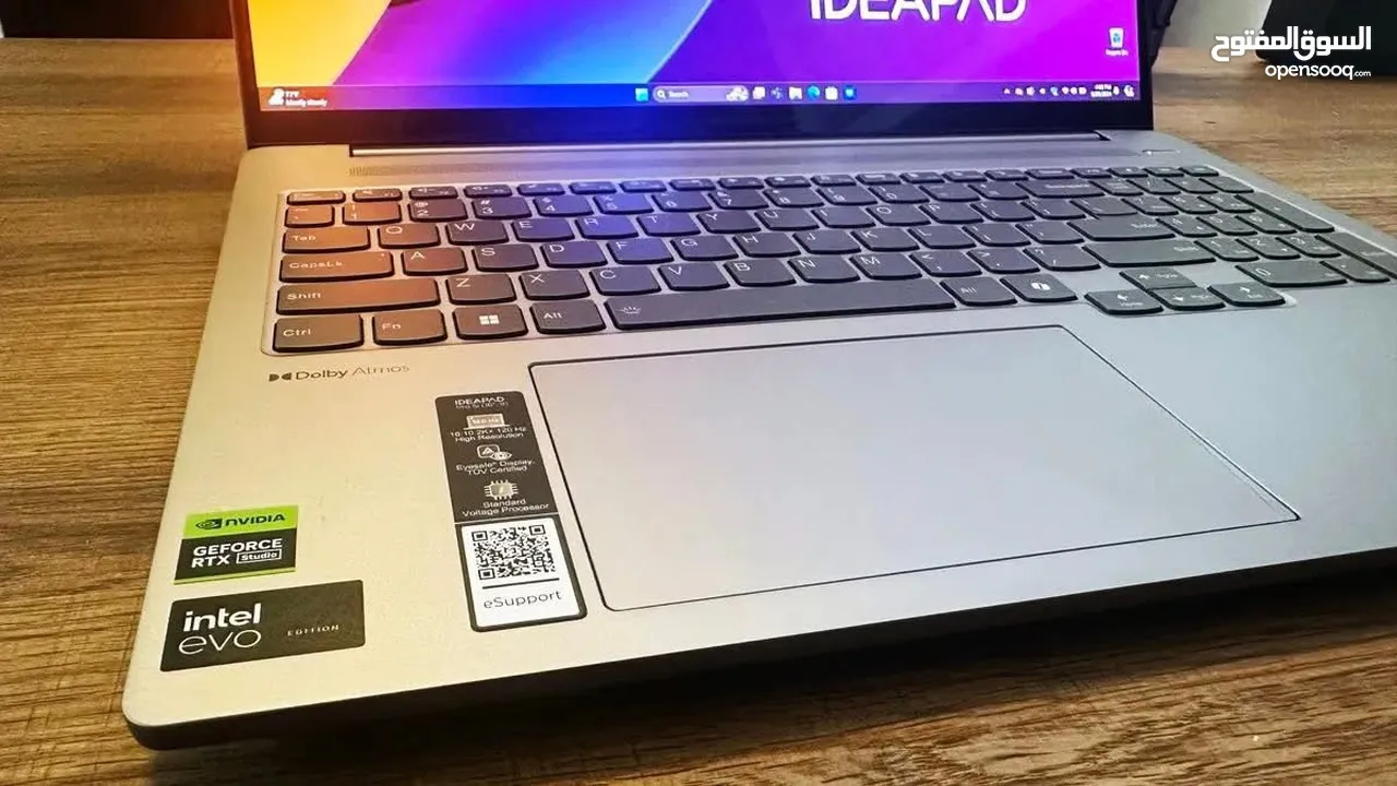 لابتوب lenovo gaming كرت 4050 وكاله ولا شخطه استخدام خفيف جدا مواصفات عاليه