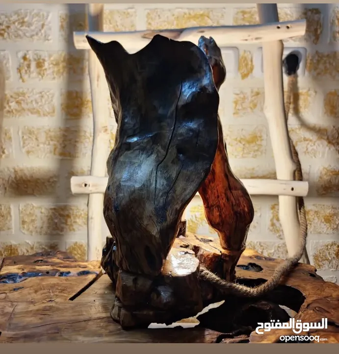 تحف خشبية مميزة صناعة يدوية
