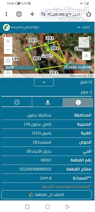أرض للبيع مقلمه