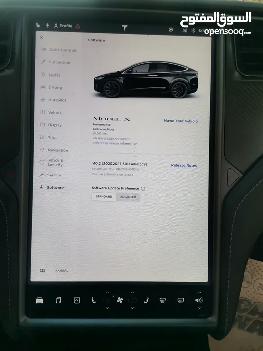تيسلا موديل  dual motor Performance  موديل 2019 ممشى قليل جدا