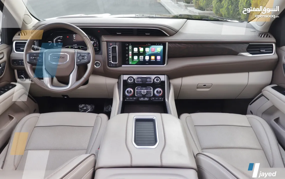 GMC Yukon Denali 2022 جي ام سي يوكن دينالي للبيع بحالة الوكالة تحت الكفالة2027