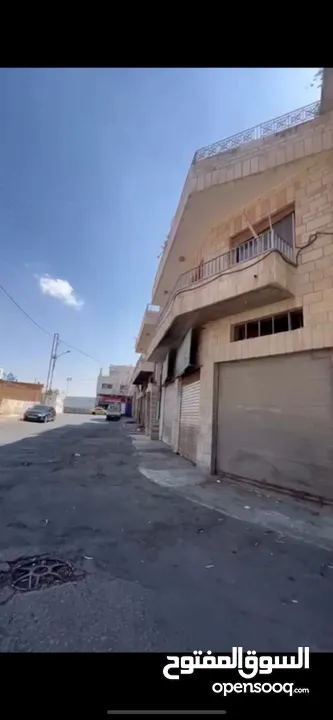 فرصة إستثمارية عمارة تجاري طابقين للبيع - جبل الحسين بالقرب من موقع جبل القلعة الأثري