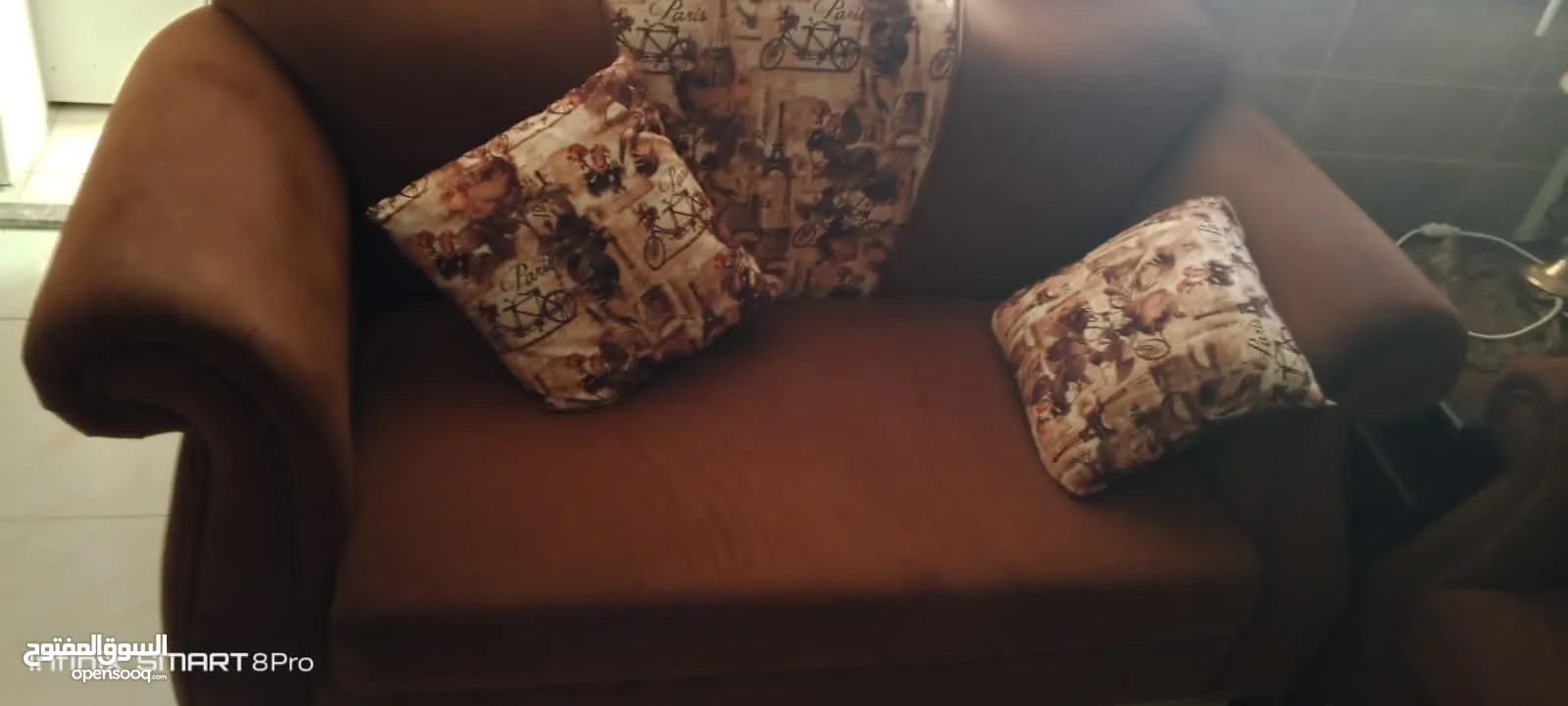 كنب شبة جديد مع البرادي