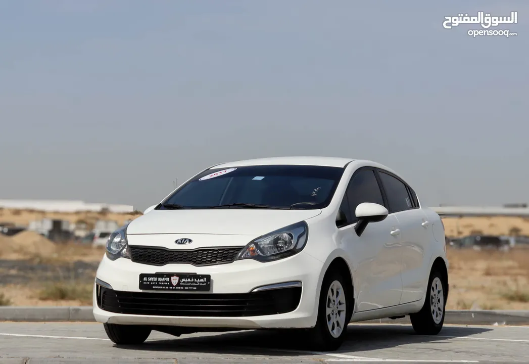 kia Rio 2017 GCC , without accidents, in excellent condition