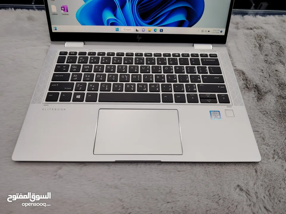 Hp elitebook x360 1030g3 8th Generation Touchscreen Type-c charger price only 115 Omani riyal