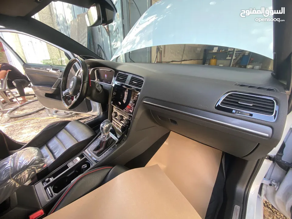 جولف جي تي اي mk7.5 2018 لون ابيض عاجي بالصلاة عالنبي فحص نخب