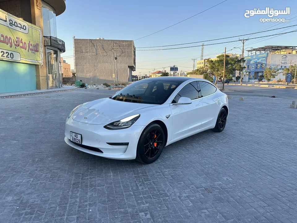 تسلا model 3 لونج رينج دول ماتور موديل 2020 بسعر مغري