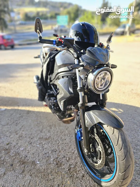 دراجه سوزوكي sv 650 موظيل 2017