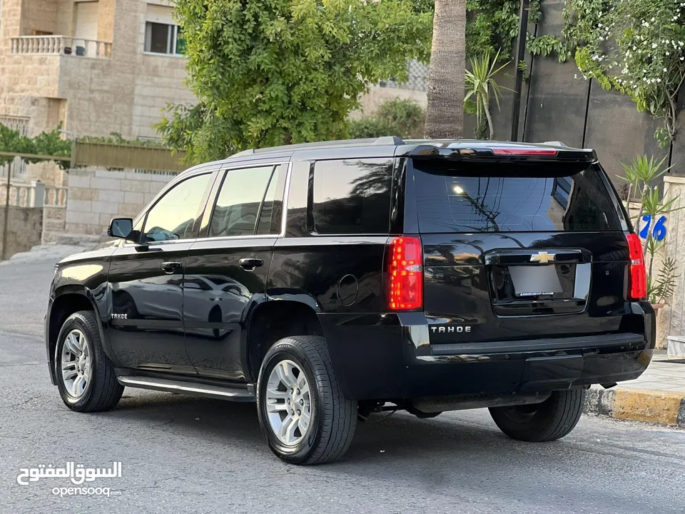 شيفروليه تاهو موديل 2020 فحص كامل وارد وصيانة الشركة بحالة الوكالة لون اسود فُل ابوشن ما عدا الفتحة