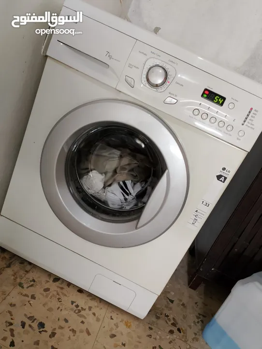 غساله LG بحاله ممتازة جدا