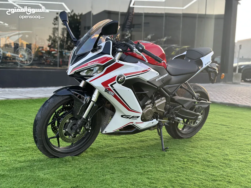 SHARMAX GP 401 Ultra (sport bike, super bike , دراجة نارية رياضية، سوبر بايك)