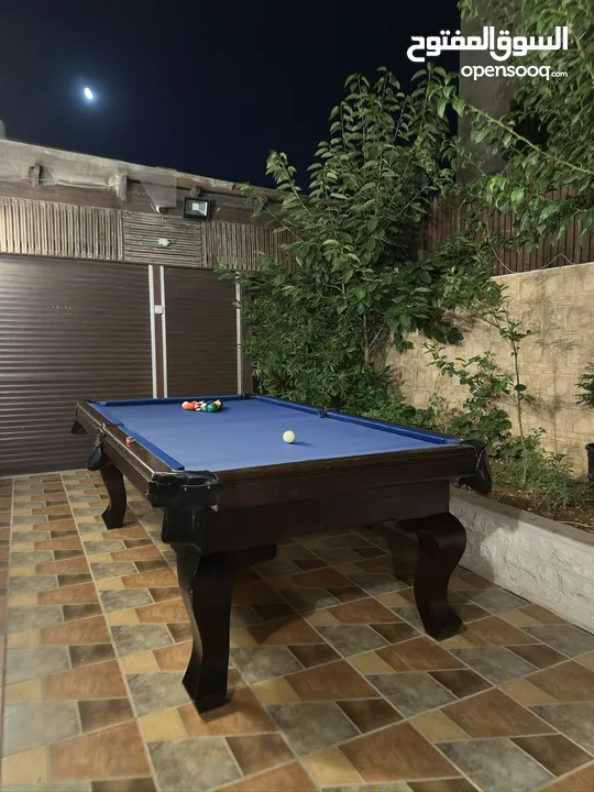 طاولة بلياردو 8 قدم رخام تعتبر جديدة للبيع