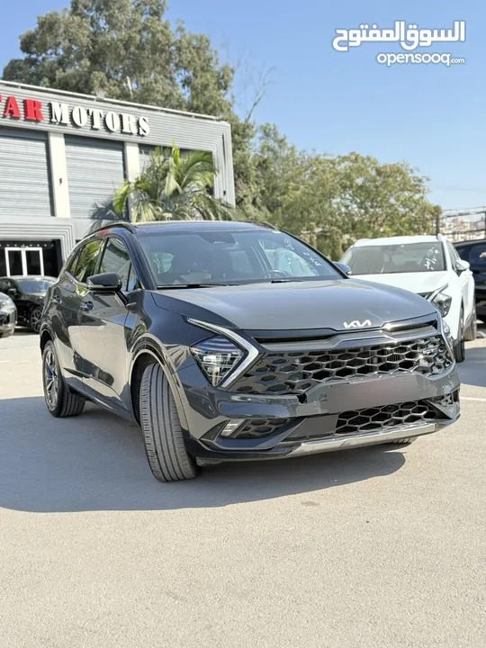 كيا سبورتاج GT Line ترخيص 2022 محرك 1600 هايبرد  جير أوتوماتيك 240 حصان
