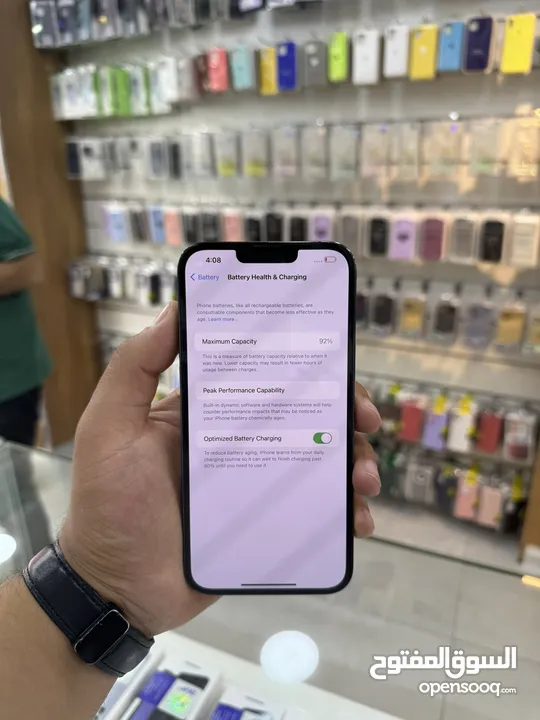 Iphone 13pro max نسخة 256GB مستخدم بحالة لجديد