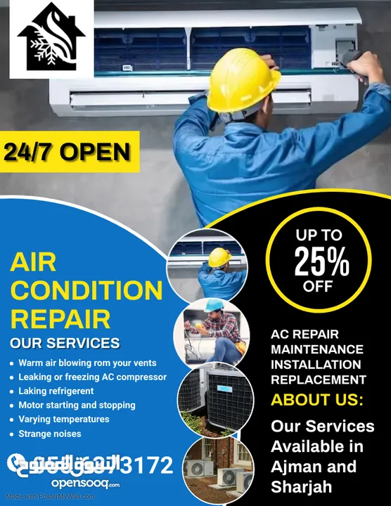 air condition repairing services