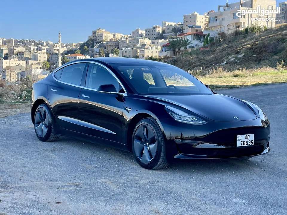 جمرك جديد فحص كامل ولا ملاحضة 85% اوتوسكور 2020 Tesla Mode 3 Standard Plus